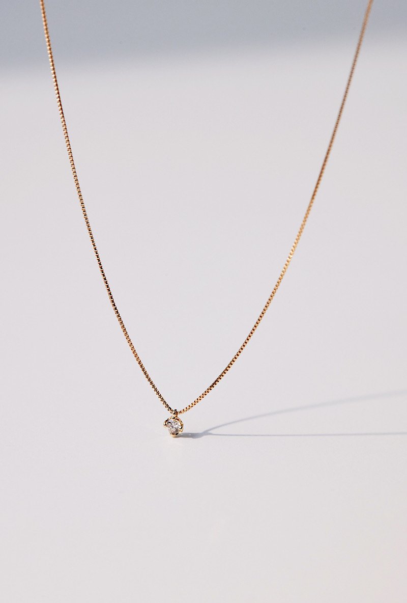 Diamond necklace K10
