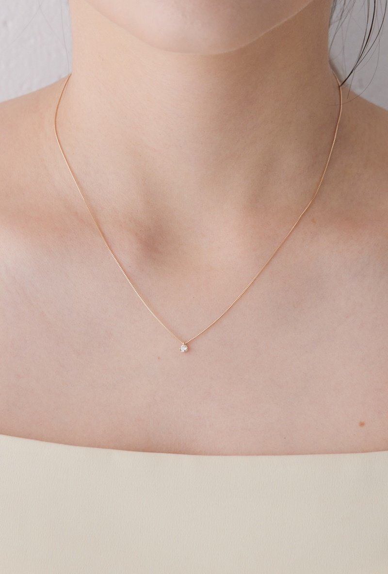 Diamond necklace K10