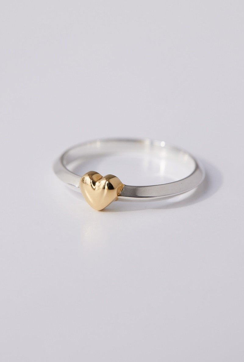 Stud heart ring/Mix