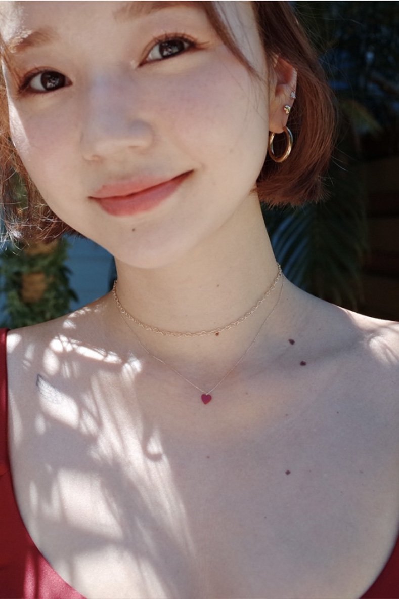 Heart chain Necklace