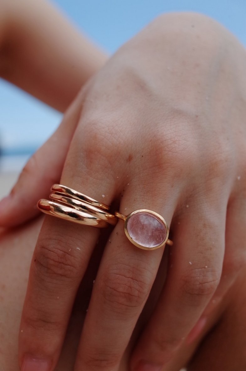 Morganite ring