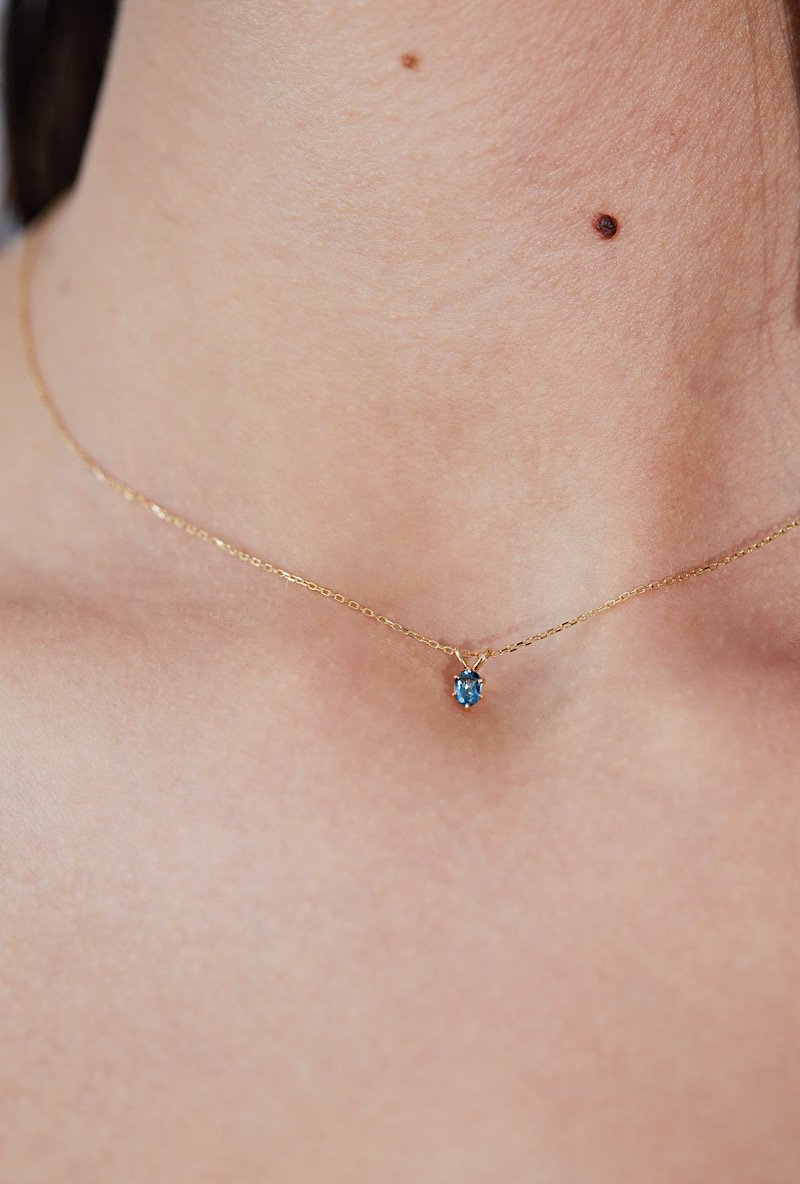 Love&Peace stone necklace