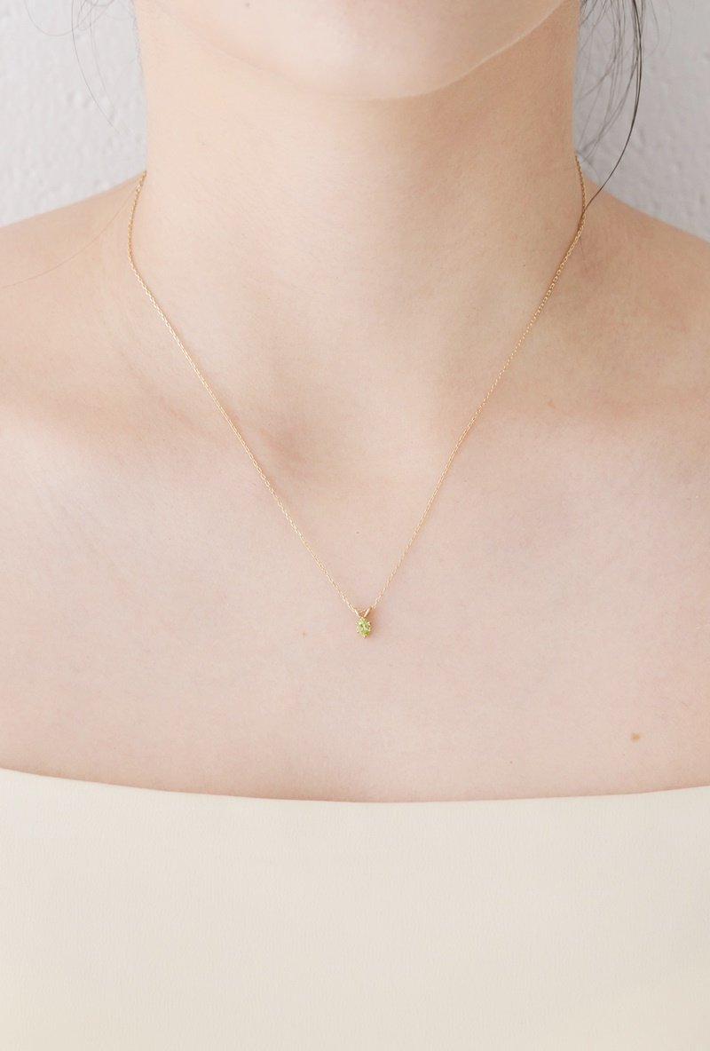 Love&Peace stone necklace