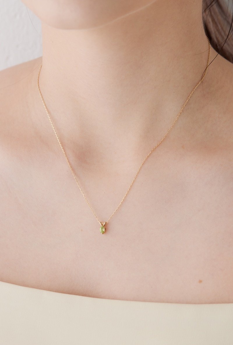 Love&Peace stone necklace