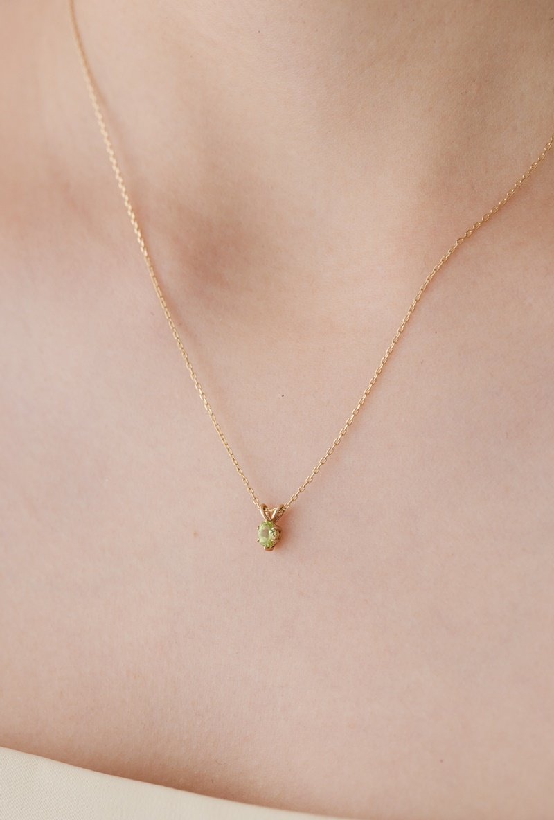 Love&Peace stone necklace